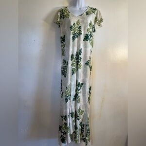 Hawaiian Quilt dress Walea Bay L